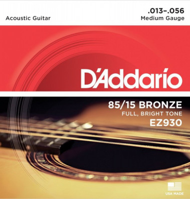 D'ADDARIO EZ930 Medium 13-56 струны для акустической гитары