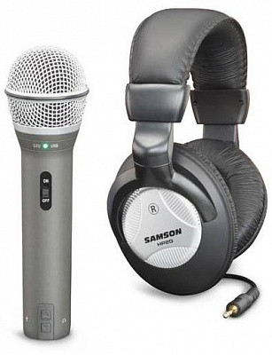 Samson Q2U микрофон студийный динамический USB