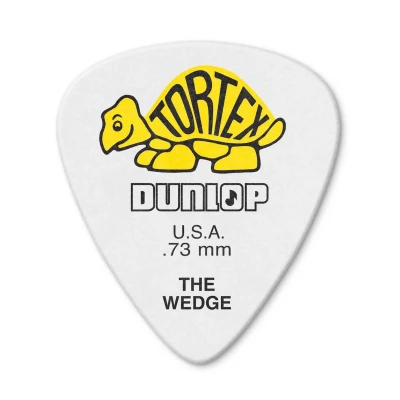 Медиаторы Dunlop 424R073 Tortex Wedge, толщина 0.73 мм, 72 шт.