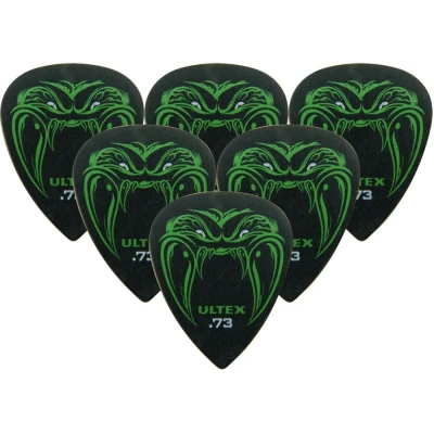 Медиаторы Dunlop PH112P73 James Hetfield Blackfang, толщина 0.73 мм, 6 шт.