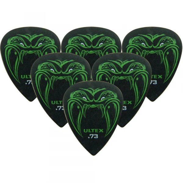 Медиаторы Dunlop PH112P73 James Hetfield Blackfang, толщина 0.73 мм, 6 шт.