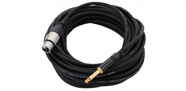 Cordial CCM 5 FP микрофонный кабель XLR мама-Jack mono 5 м
