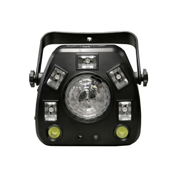 Мультифункциональный световой прибор 4 в 1 AstraLight NC-K011, LED-эффекты, лазер 30mW, строб 30W