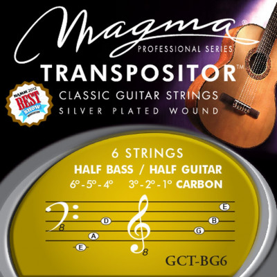 Комплект струн для классической гитары Magma Strings GCT-BG6
