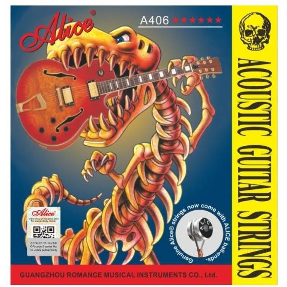 Струны для акустической гитары ALICE A406 L калибр 0,30-1,35, Light