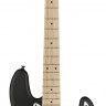 Squier Contemporary Active Jazz Bass® HH Maple Fingerboard Flat Black бас-гитара