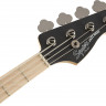 Squier Contemporary Active Jazz Bass® HH Maple Fingerboard Flat Black бас-гитара