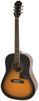 Epiphone AJ-220S Solid Top Vintage Sunburst акустическая гитара
