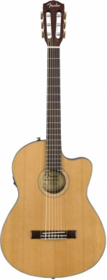 Fender CN-140SCE NAT WC 4/4 классическая гитара со звукоснимателем