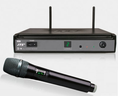 JTS E-7R/E-7TH радиосистема UHF одноканальная с ручным передатчиком