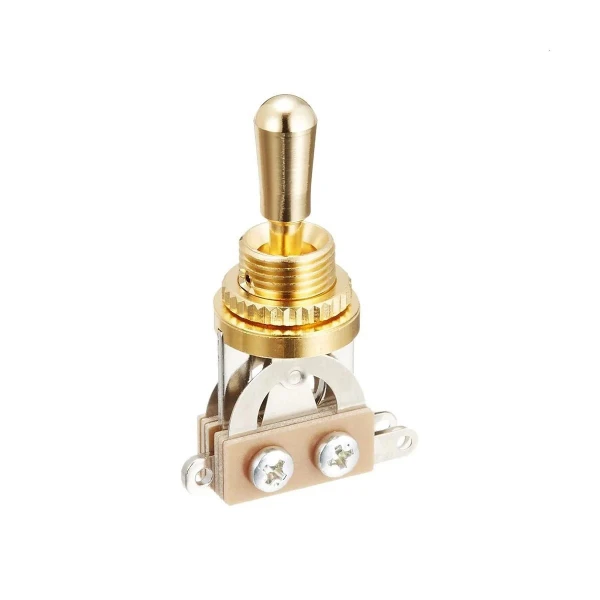 3-х позиционный переключатель LP style Hosco H-YM-T20-G, gold