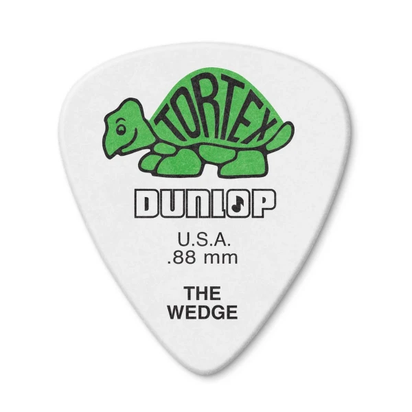 Медиаторы Dunlop 424R088 Tortex Wedge, толщина 0.88 мм, 72 шт.