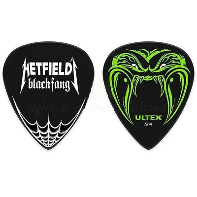 Медиаторы Dunlop PH112P94 James Hetfield Blackfang 6Pack, толщина 0.94 мм, 6 шт.