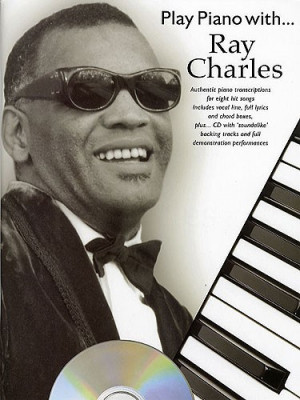 AM91964 PLAY PIANO WITH RAY CHARLES PIANO VOCAL GUITAR BOOK/CD