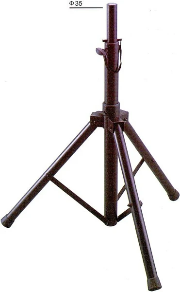 Стойка для акустических систем "тренога" Nordfolk NPS01B, h 940-1340 мм, Ø 35 мм, черная
