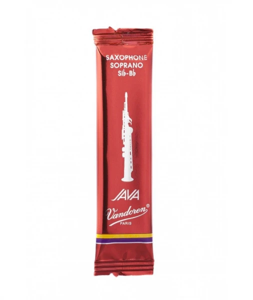 Трость для сопрано-саксофона №2.0 Vandoren Java Red Cut 2.0 (SR302R), 1 шт.
