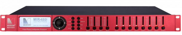 Спикер-процессор MARANI MIR480I 4 входа, 8 выходов Спикер-процессор MARANI MIR480I 4 входа, 8 выходов