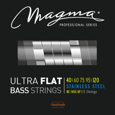 Комплект струн для 5-струнной бас-гитары Low B 40-120 Magma Strings BE145SUF