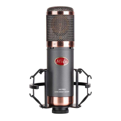 XLR-микрофон Mice A6 PRO конденсаторный, цвет серый