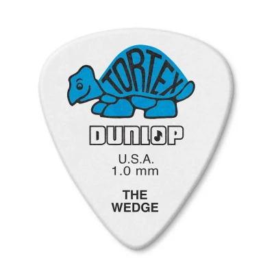 Медиаторы Dunlop 424R100 Tortex Wedge, толщина 1 мм, 72 шт.