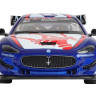 Машина "АВТОПАНОРАМА" Maserati Gran Turismo MC GT4, синий, 1/32, свет, звук, в/к 17,5*13,5*9 см