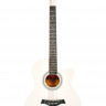 Акустическая гитара Belucci BC4020 белого цвета