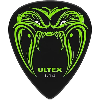 Медиаторы Dunlop PH112P114 James Hetfield Blackfang 6Pack, толщина 1.14 мм, 6 шт.