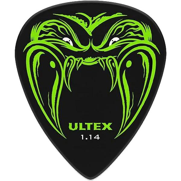 Медиаторы Dunlop PH112P114 James Hetfield Blackfang 6Pack, толщина 1.14 мм, 6 шт.