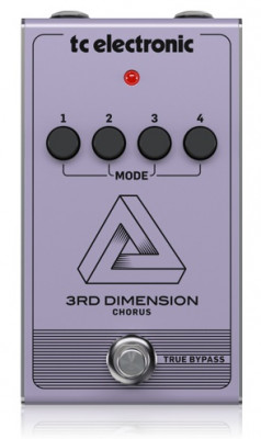 Педаль эффектов TC electronic 3RD DIMENSION CHORUS винтажный хорус