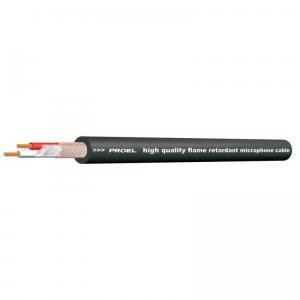 Proel HPC210BK - Микрофонный кабель, диаметр - 6,5 мм, в катушке 100 м (чёрный)