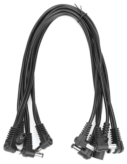 XVIVE S5 5 plug straight head Multi DC power cable сплиттер для питания 5 педалей от одного адаптера