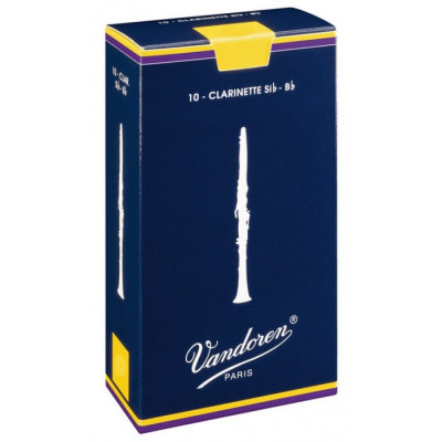 Трости для кларнета Vandoren Bb CR-1035 № 3,5 Traditional 10 шт