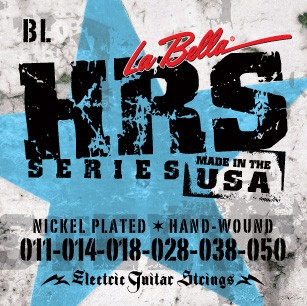 LA BELLA HRS-BL Nickel Rounds Blues Light 11-50 струны для электрогитары
