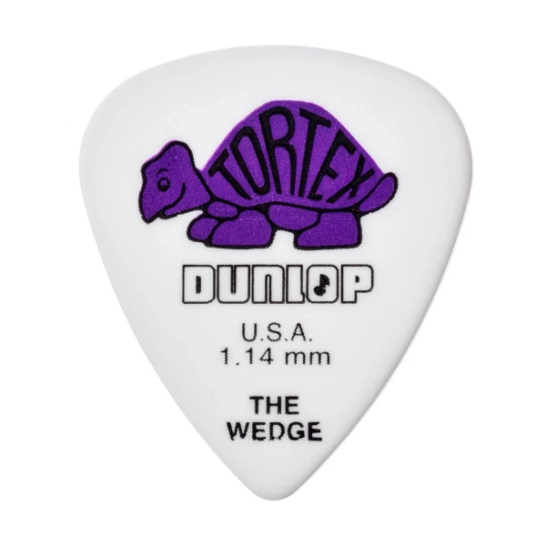 Медиаторы Dunlop 424R114 Tortex Wedge, толщина 1.14 мм, 72 шт.