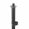 TEMPO MS170 -  микрофонная стойка, прямая, круглое основание с вырезом, регулируемая высота,черная