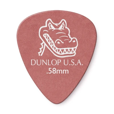Медиаторы Dunlop 417R058 Gator Grip Standard, толщина 0.58 мм, 72 шт.