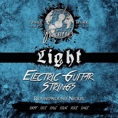 Струны для электрогитары Framus 45200L Blue Label 9-42 (Light), никель