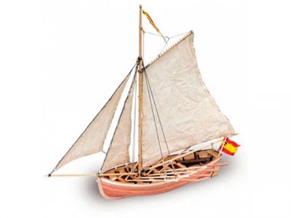 Сборная деревянная модель шлюпки корабля Artesania Latina SAN JUAN NEPOMUCENO'S, 1/25