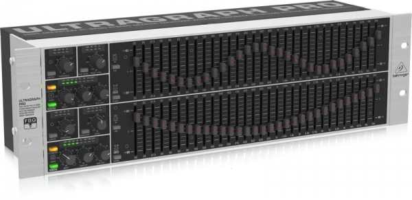 Графический эквалайзер Behringer FBQ6200HD 2-канальный 31-полосный