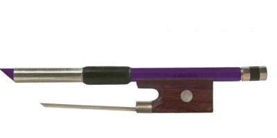 ANTON BRETON AB-110PP Brazilwood Student Violin Bow 1/4 Purple смычок для скрипки круглый