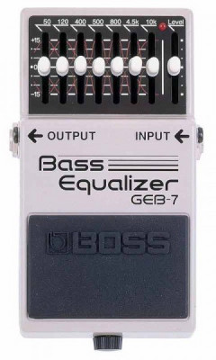 Педаль BOSS GEB-7 Bass Equalizer для бас гитары