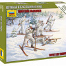 Сборные солдатики ZVEZDA Советские лыжники, 1/72
