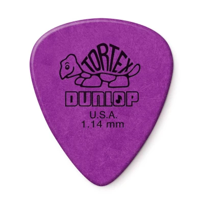 Медиаторы Dunlop 418P114 Tortex Standard, толщина 1.14 мм, 12 шт.