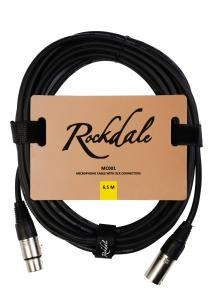 ROCKDALE MC001.20 Микрофонный кабель с разъёмами XLR для балансных соединений, OFC, 84х0,1+2х(28х0,1), длина 6,5 м