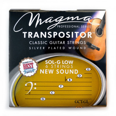 Комплект струн для классической гитары Magma Strings GCT-GL