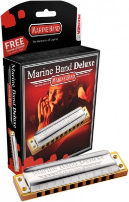Hohner Marine Band Deluxe 2005-20 B губная гармошка диатоническая