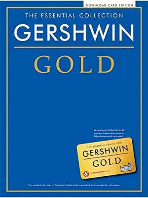 CH80234R THE ESSENTIAL COLLECTION GERSHWIN GOLD PIANO BOOK & DOWNLOAD...