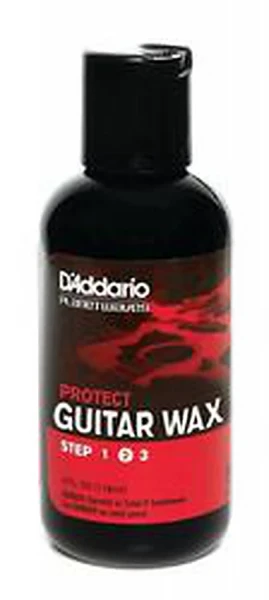 Защитный воск из бразильской карнаубы для глянцевого покрытия Planet Waves PW-PL-02, 118 мл, шаг 2 из 3