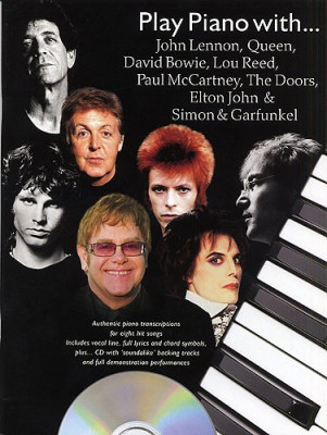 AM92009 Play Piano With...John Lennon (The Beatles, Queen, David Bowie,...