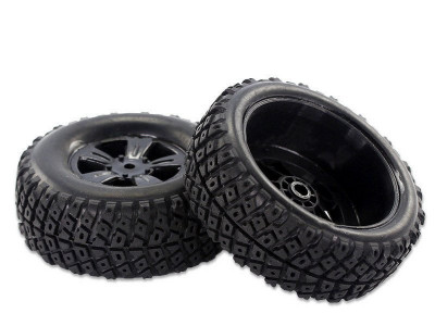 Колеса в сборе для багги Himoto E18DB, 2шт.